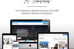 Business Consultancy Website Design for A1 Ventures
